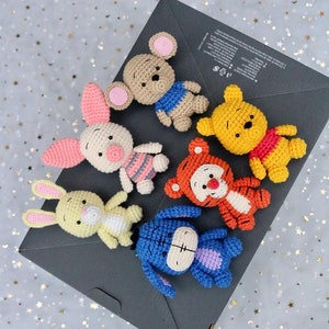 PDF PATTERN 8in1 winnie the POOH and friends crochet pattern by Bumcraft image 3