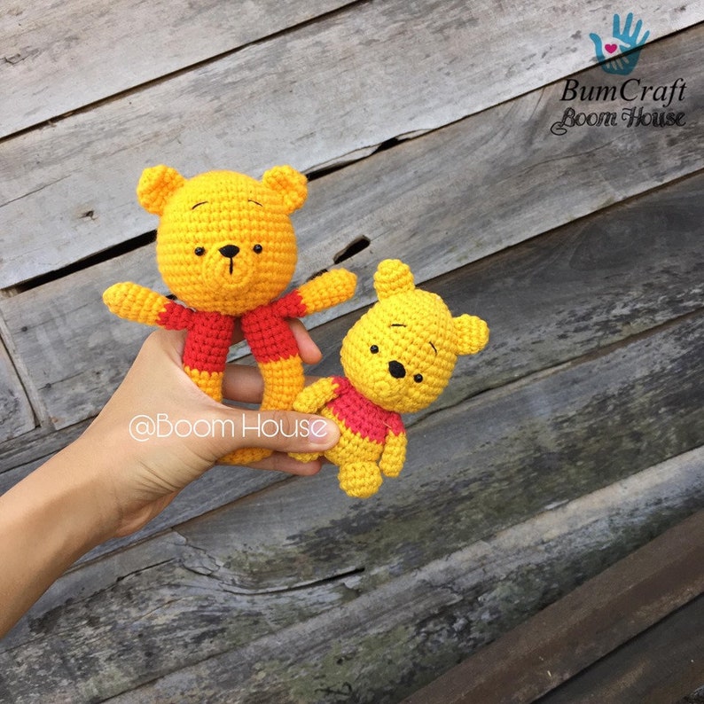 Winnie the POOH rattle pattern by Bumcraft image 4