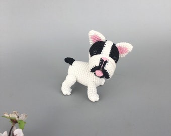 FRENCH BULLDOG pattern/frechie pattern/crochet frenchie/BumCraft