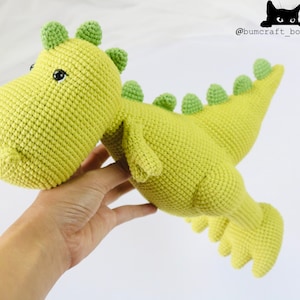 T-rex Dinosaur crochet pattern by Bumcraft image 4