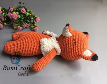 Fox Pattern l Fox Crochet l Fox amigurumi l fox craft l stuffed fox l handmade fox