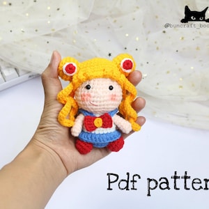 Sailor Moon crochet pattern / pdf pattern / Bumcraft