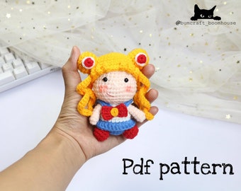 Sailor Moon crochet pattern / pdf pattern / Bumcraft