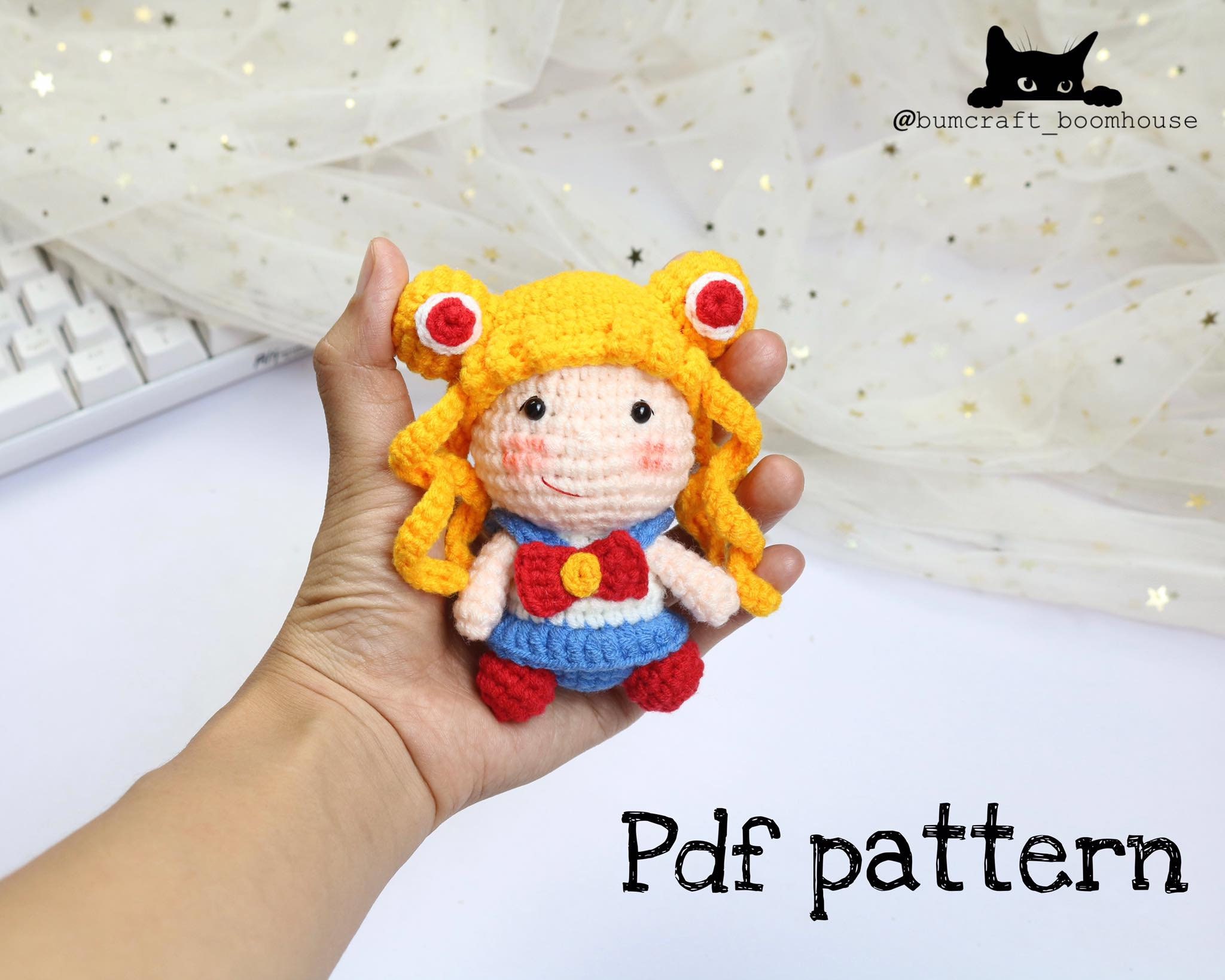 30 Anime Crochet Patterns to Stitch Your Favorite Characters, Plushies, and Fan-Favorite... 4 Sailor Moon Crochet Pattern