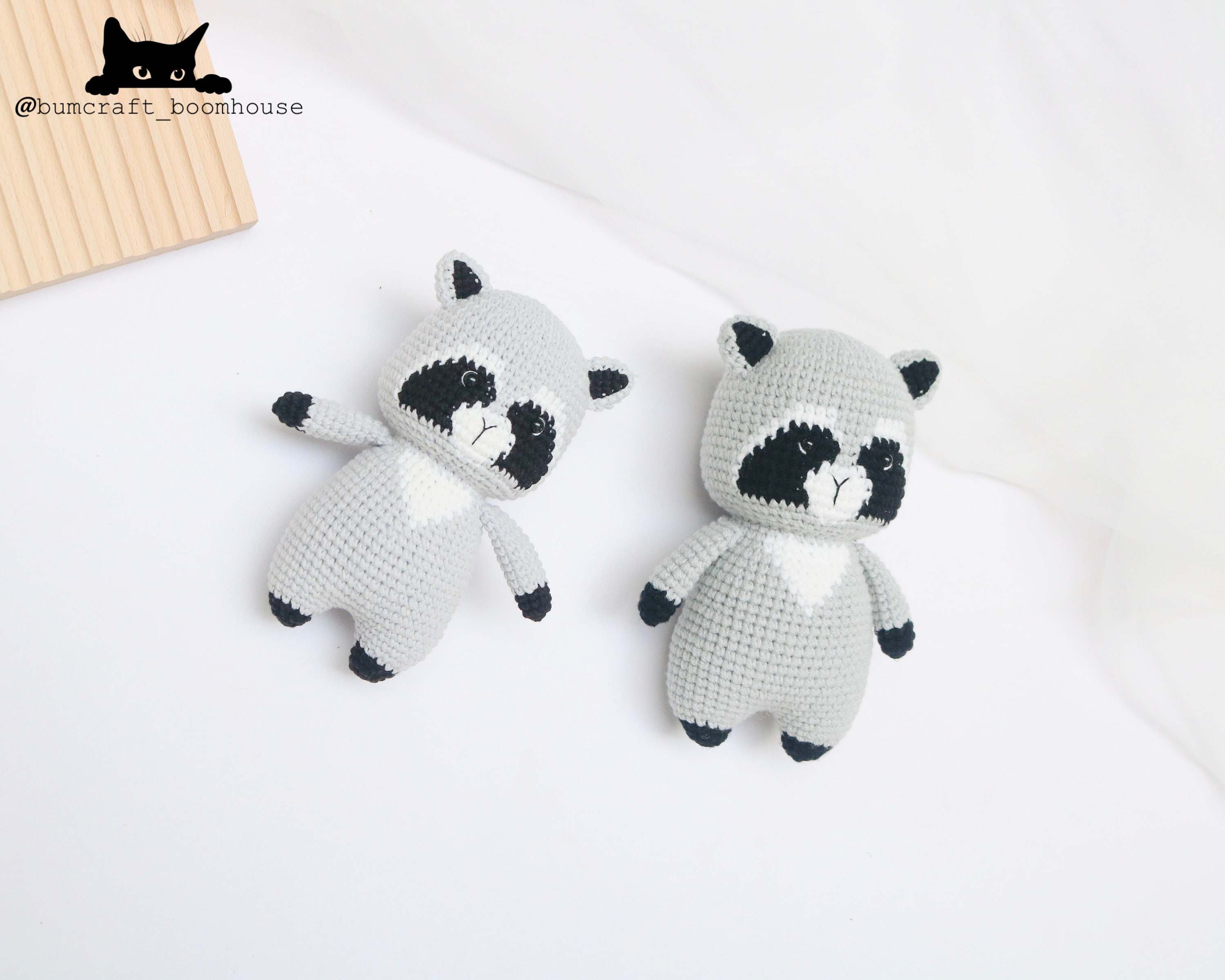 30 Raccoon Crochet Patterns for Woodland Amigurumi, Plushies, and Loveys 3 Ami Zoo Raccoon Stuffed Amigurumi Pattern