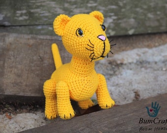 Little LION pattern/lion tutorial/Bumcraft