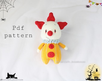 Pennywise Clown crochet pattern by Bumcraft