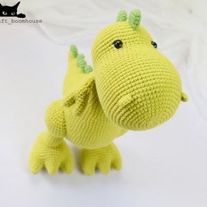 T-rex Dinosaur crochet pattern by Bumcraft image 2