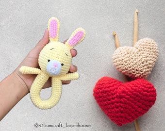 RABBIT rattle pattern by Bumcraft