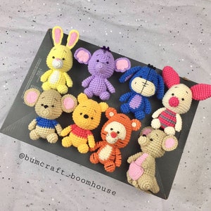 PDF PATTERN 8in1 winnie the POOH and friends crochet pattern by Bumcraft image 7