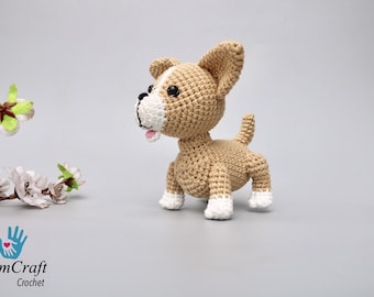 Chihuahua pattern/crochet dog/crochet puppies/BumCraft