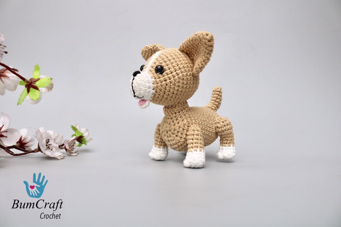 Chihuahua pattern/crochet dog/crochet puppies/BumCraft