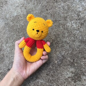 Winnie the POOH rattle pattern by Bumcraft image 3