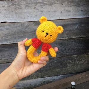 Winnie the POOH rattle pattern by Bumcraft image 2