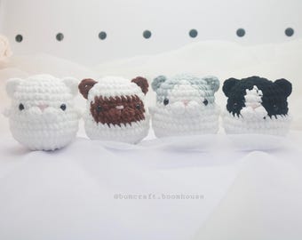 NO sew kittens-crochet patterns-quick project-pdf file-cats crochet amigurumi decor-handmade diy by Bumcraftcrochet.com