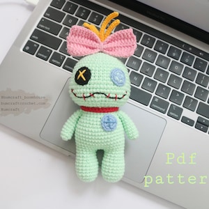 Standing SCRUMP Häkelanleitung-Amigurumi Spielzeug, handgemachte Ideen, Häkeldekor von Bumcraft