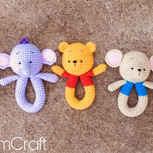 PATTERN POOH and friends RATTLEs pattern by Bumcraft image 9