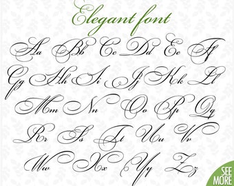 Elegant font svg Calligraphy font wedding Calligraphy font stencil Elegant font Cricut Wedding font svg Wedding fonts svg files for Cricut