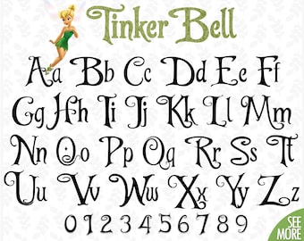 Tinkerbell Font Svg Disney Princess Font Svg Tinker Bell Monogram Svg Princess Font Svg Tinkerbell Alphabet Letter Svg Cricut Font Svg Download 15256 Free Fonts Free Typography Script
