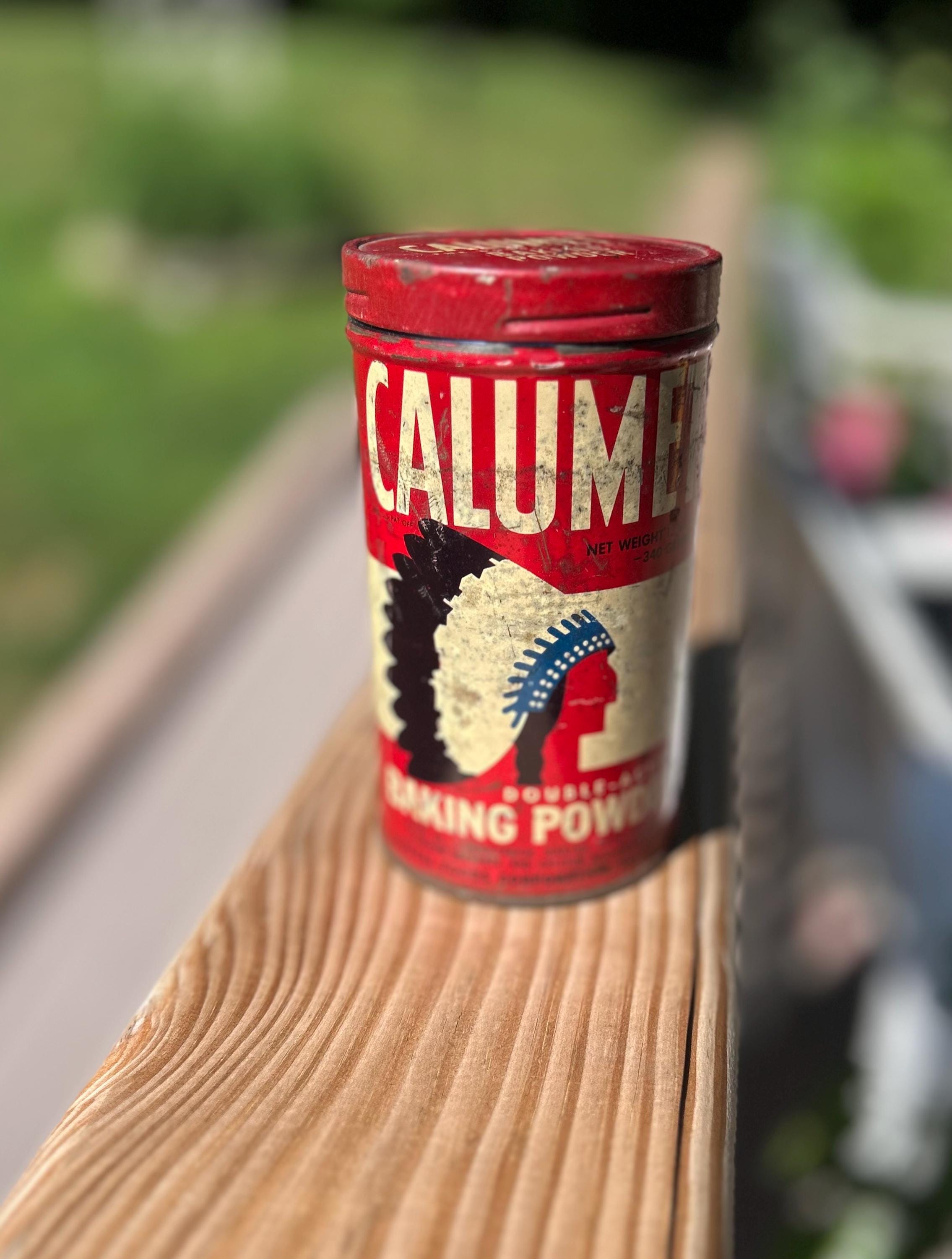 Calumet Baking Powder Tin - Etsy