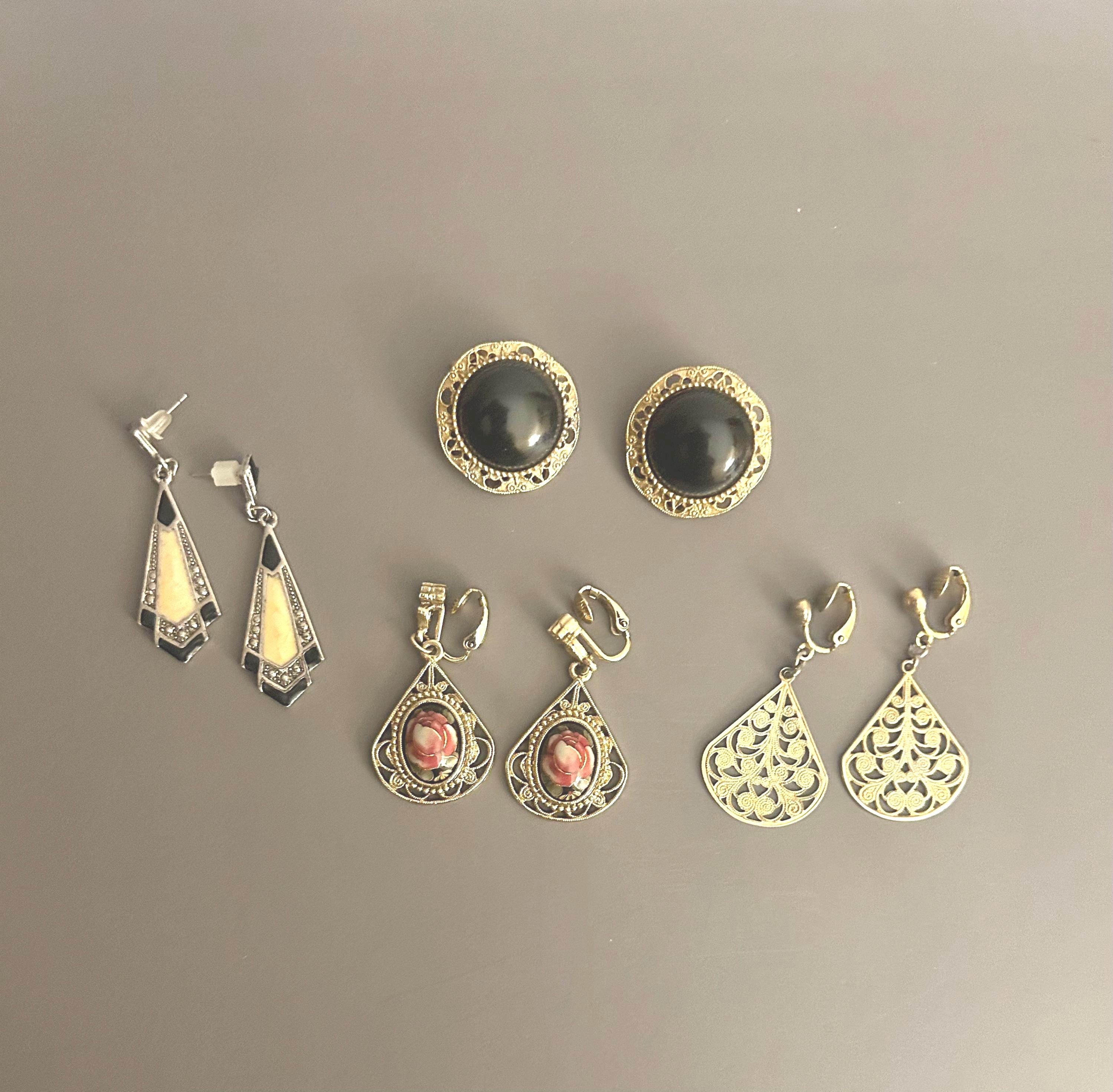 Vintage 1928 Earring - Etsy