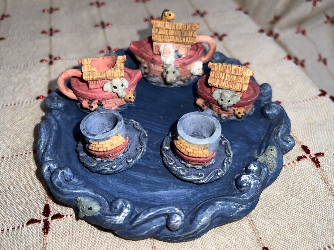 Noahs Arc Mini Tea Set - Etsy