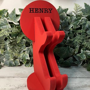 Personalised Wooden Gaming Headset & Controller Holder – Gamer Desk Stand Bild 13