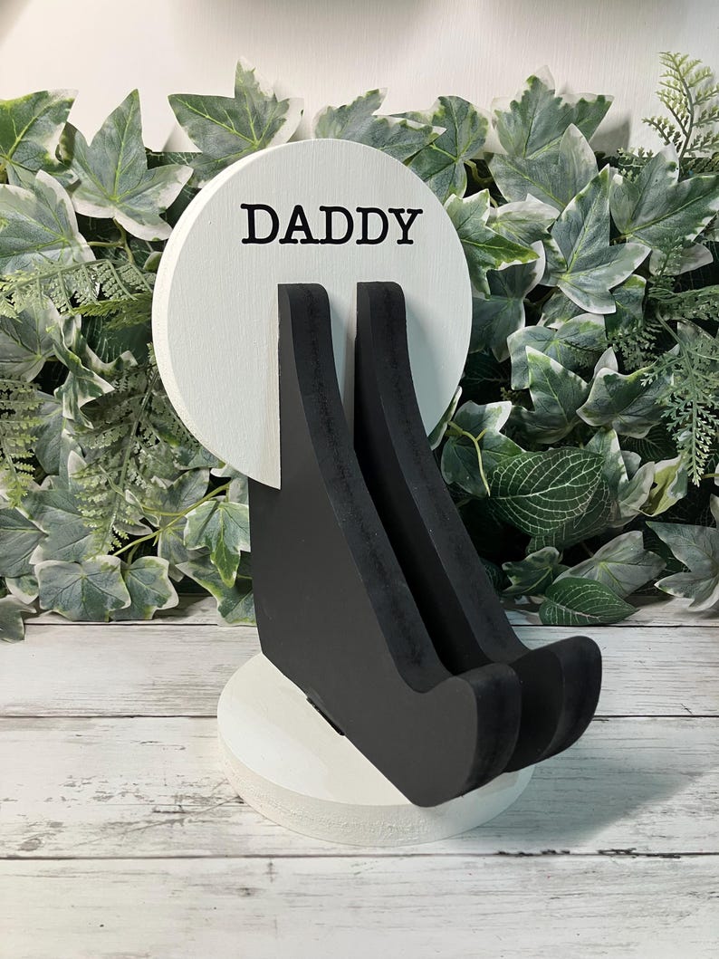 Personalised Wooden Gaming Headset & Controller Holder – Gamer Desk Stand Bild 11