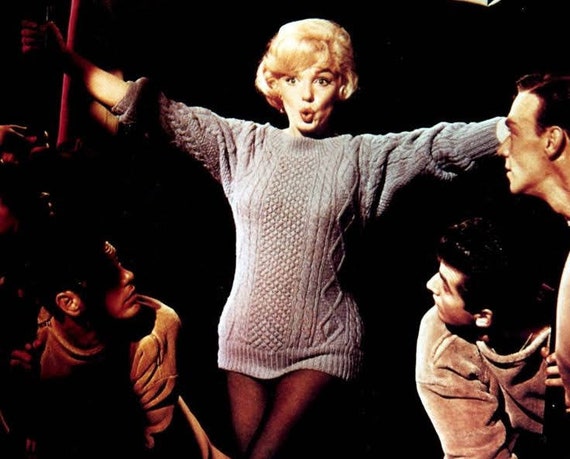 Marilyn's “Let's Make Love” Aran Jumper – The Girl loves vintage