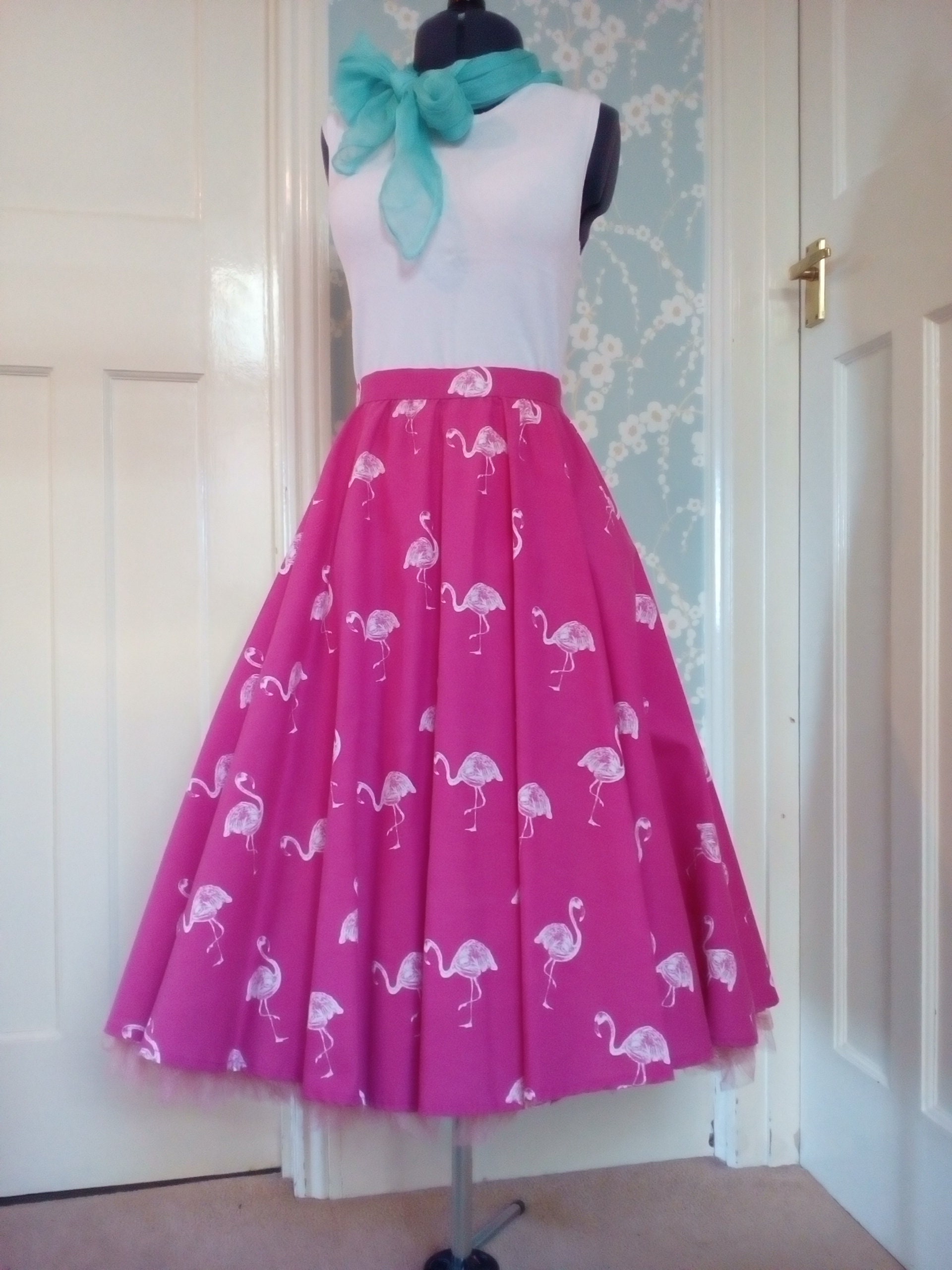 Pinup Flamingo Dress 