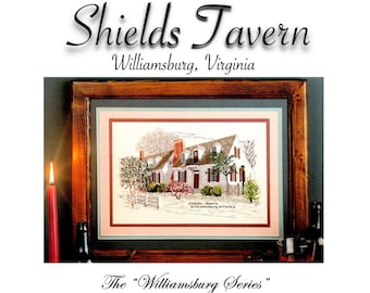 Shields Tavern - Williamsburg, VA. Politics was a main discussion topic in 1776 at the Shields Tavern
