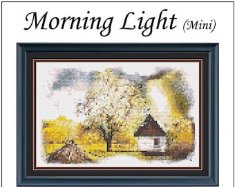 Morning Light (Mini) - A mini version of Ronnie's original "Morning Light". Quick and easy to stitch.