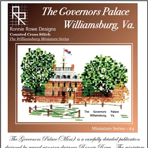 The Governors Palace - Williamsburg Va. - - A mini version of Ronnie's original