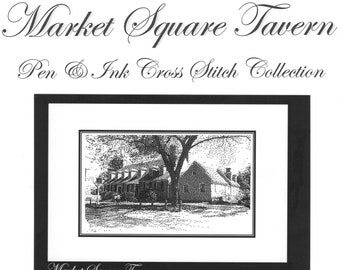 Market Square Tavern (Pen and Ink Designs). The governing of a nation was top priority surrounding this local tavern