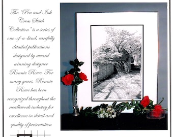 Colonial Pathway  (Pen and Ink Designs) is a walk through one of many pathways through Colonial Williamsburg