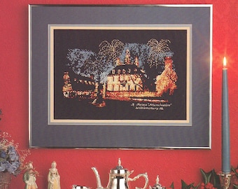 A Palace "Illumination" - Williamsburg, VA. A celebration of color at night over Governor's Palace