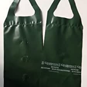 ジェネレーション II フラワーポーチ グリーン ループハンドル 栽培ポーチ - 3 穴 - 10 個パック