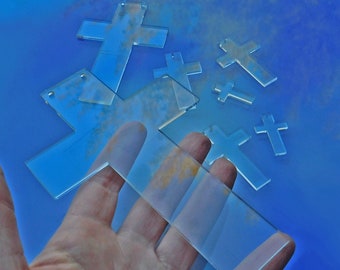Acrylic Cross Etsy