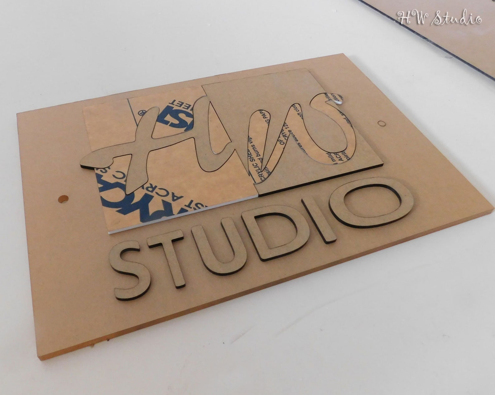 Custom Acrylic Business Logo Sign Wall Logo Sign Laser Cut Etsy