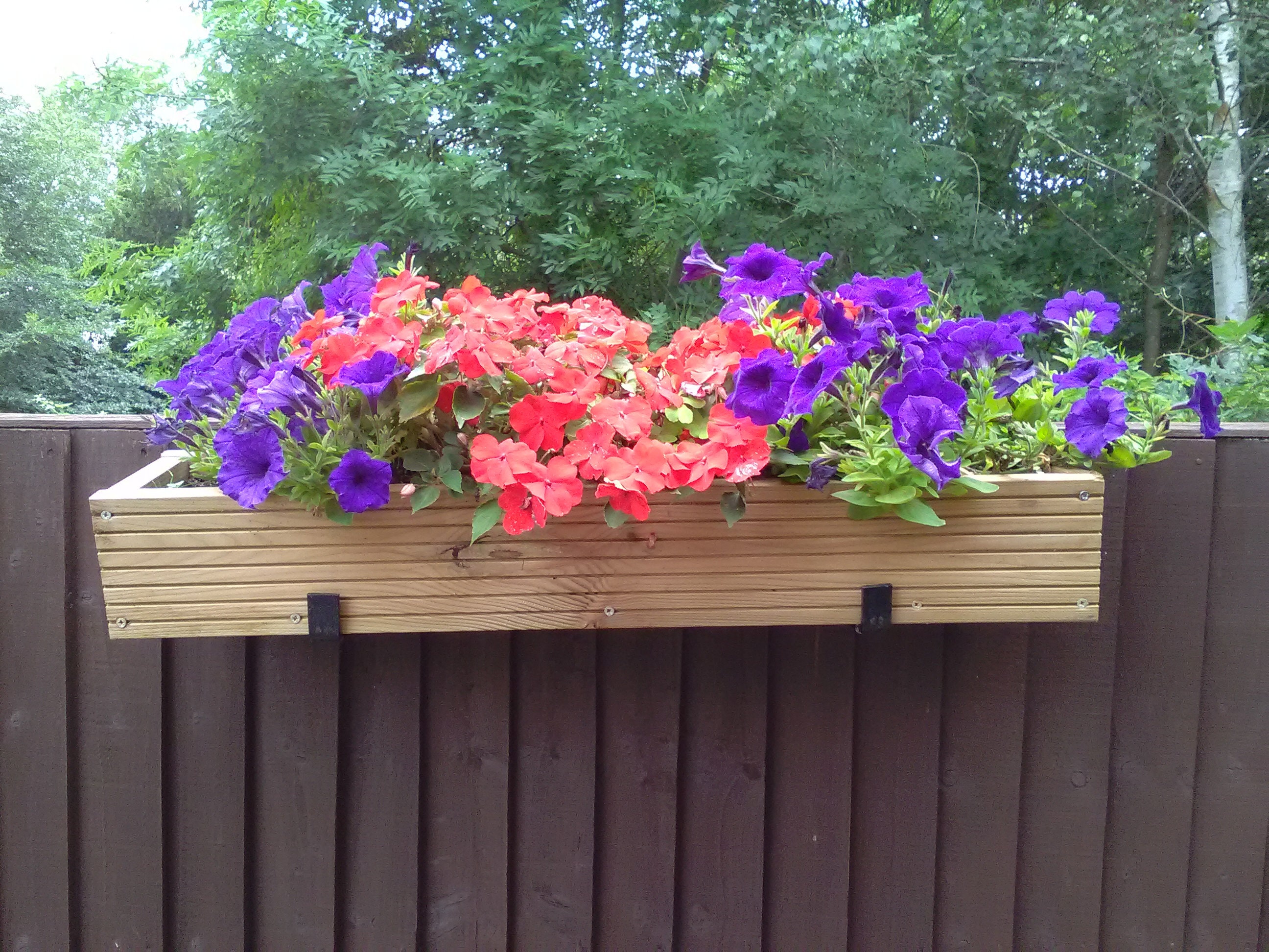 Brackets for Window Boxes to Hang on Balcony Rails or Fences Etsy UK