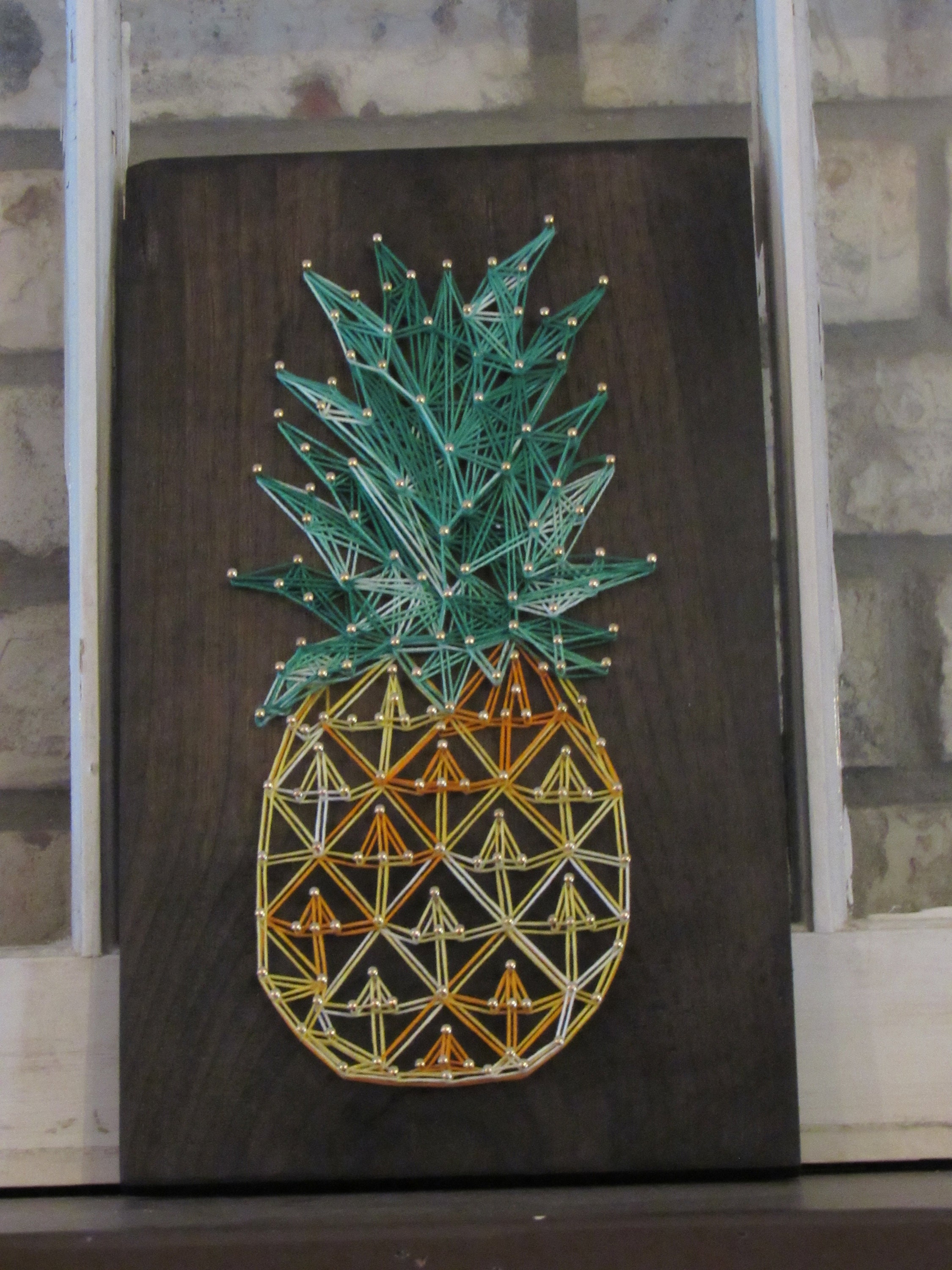 Pineapple String Art | Etsy