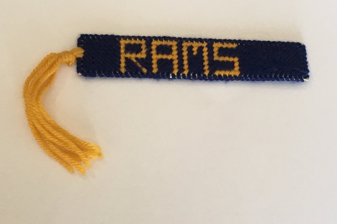 Los Angles Rams Bookmark - Etsy