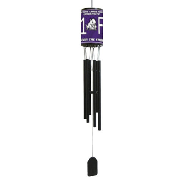 Texas Christian (TCU)Horned Frogs #1 Fan Wind Chime