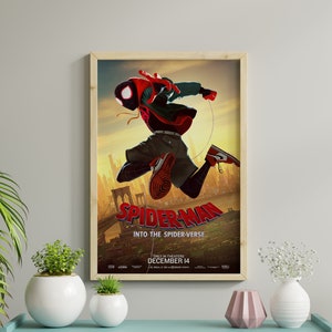 Spiderman: Into the Spiderverse Poster