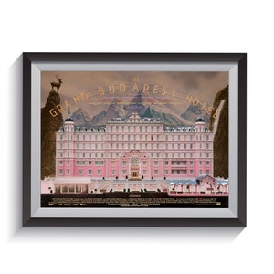 The Grand Budapest Hotel - Horizontal Movie Poster