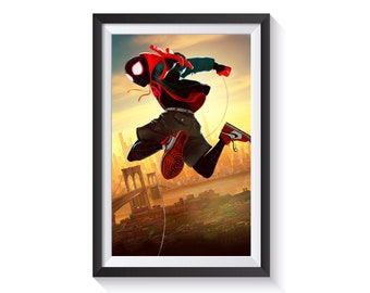 Miles Morales Jordan - Etsy