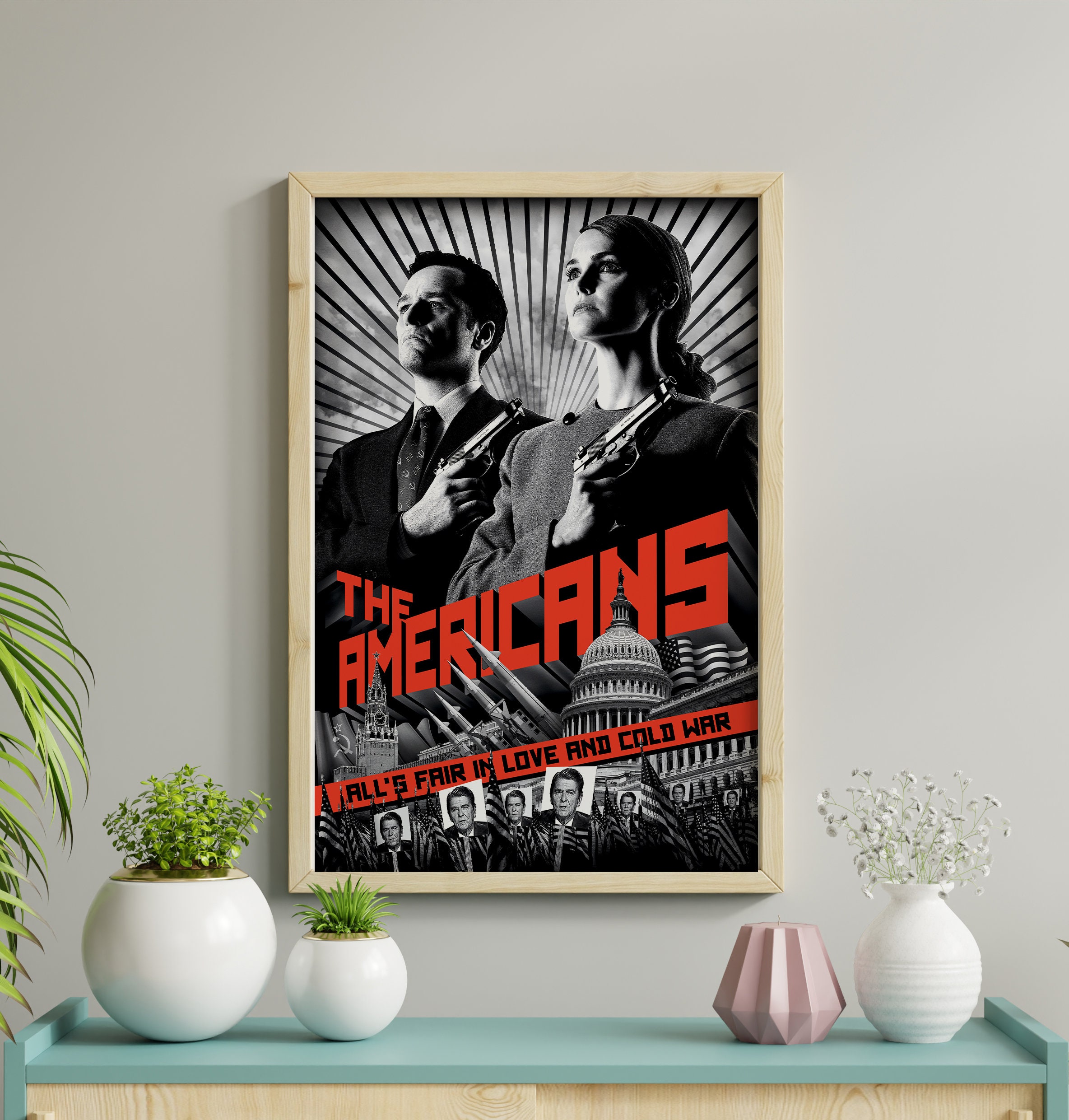The Americans Poster - Etsy