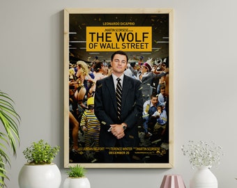 The Wolf of Wall Street Movie Poster High Quality Glossy Print
