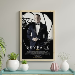 James Bond: Skyfall Movie Poster