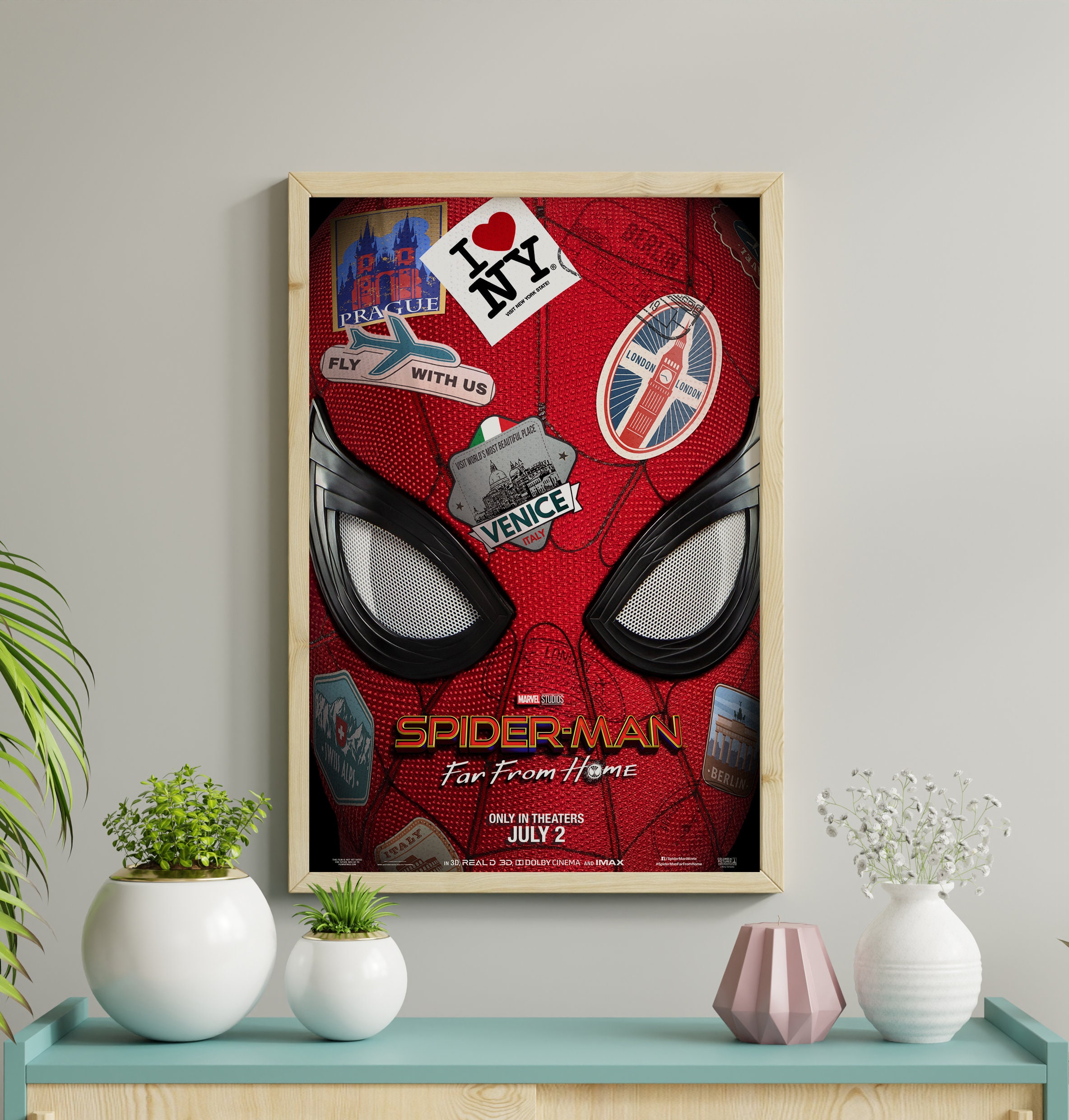 Poster for Spiderman Far From Home — Fro Design Company